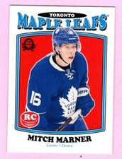 2016-17 O-Pee-Chee Retro #672 Mitch Marner RC Toronto Maple Leafs