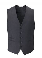 SKOPES Men's Suit Waistcoat Superfine Twill in Charcoal Size 34-64