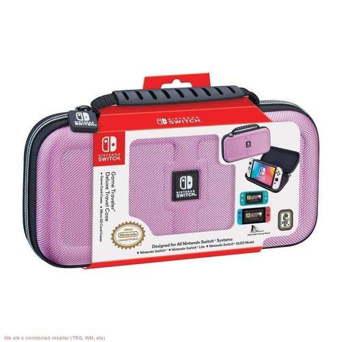 Nintendo Switch Game Traveler Deluxe Case - Pink 663293112326| eBay
