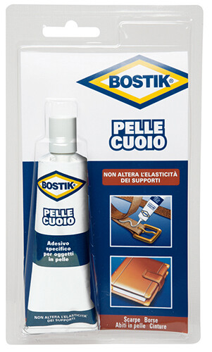 6x Bostik Pelle e Cuoio 50g | Colla Professionale per Scarpe e Borse