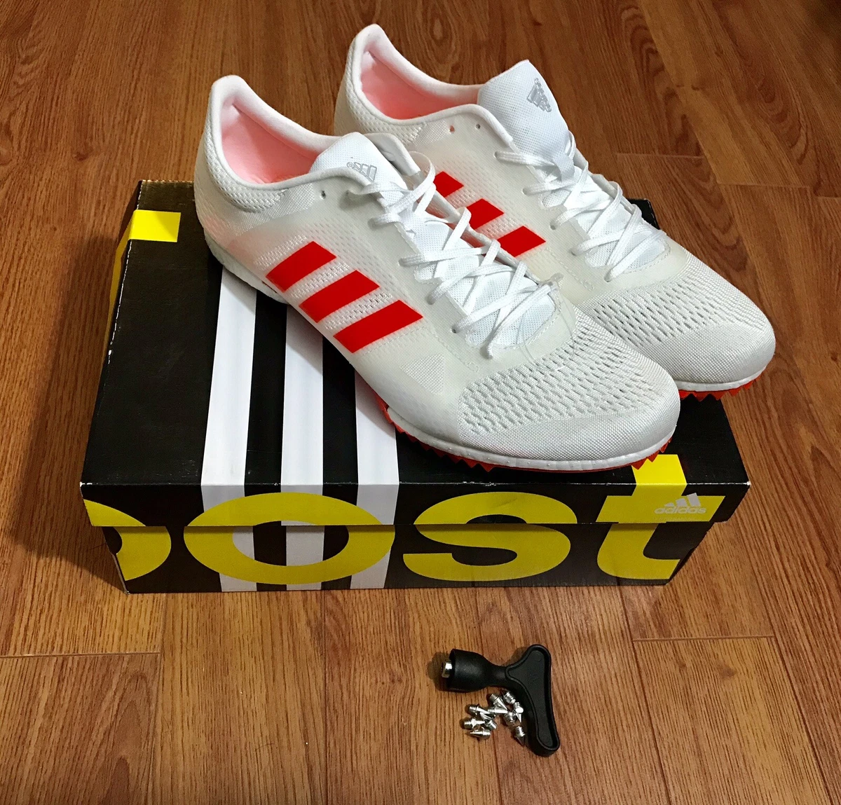 Adidas Men s Adizero MD Middle Distance Track n Field BA9879 Size