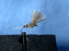 3 X Dry Fly Olive Foam Back Dun, Barbless,  Fly Fishing Trout Flies