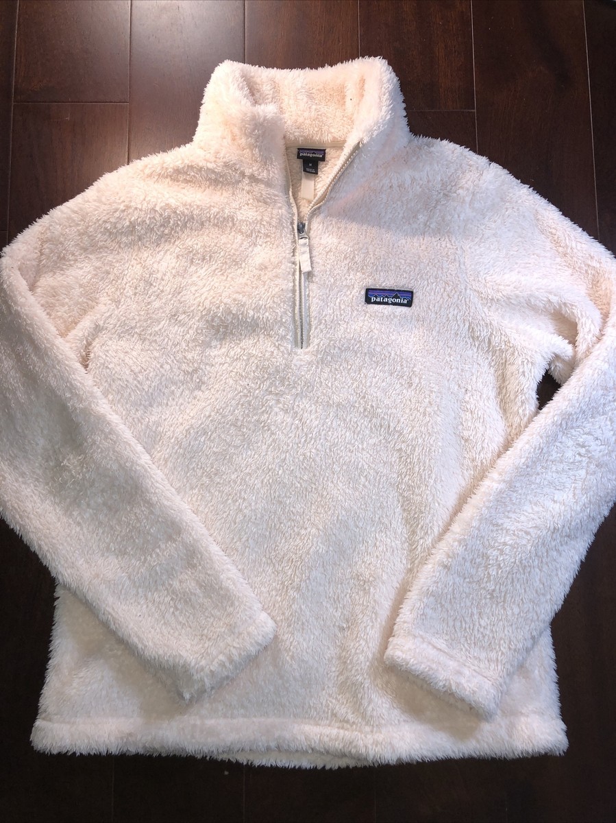 Patagonia Women's Sherpa Fleece Quarter Zip Pullover Jacket Size