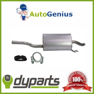 Marmitta Silenziatore Centrale Per Punto 1.2 16V 80CV - Anni 1999-2006 - Foto 11