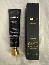 TRULY~ 24k Gold Black Soap NEW SEALED🌟
