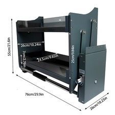 Pull Down Shelf Upper Kitchen Wall Cabinet Storage Organizer 30inch Cabinet 