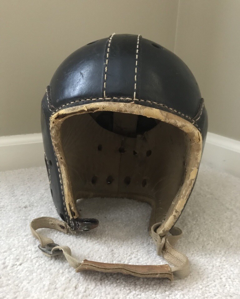Vintage Rawlings A29 Leather Football Helmet circa 1930s/40s eBay