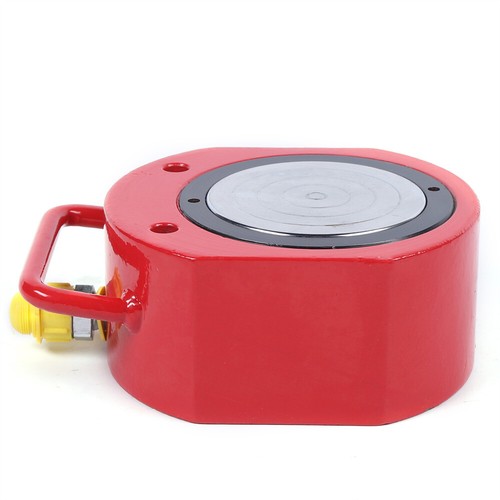 Cilindro hidráulico de 100 toneladas gato plano Ram 16 mm carrera split gato hidráulico 200cc - Imagen 5 de 10