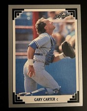 1991 Leaf Gary Carter Los Angeles Dodgers #457