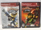 Ratchet & Clank & Ratchet Clank Up Your Arsenal Greatest Hits Sony PS2 CIB