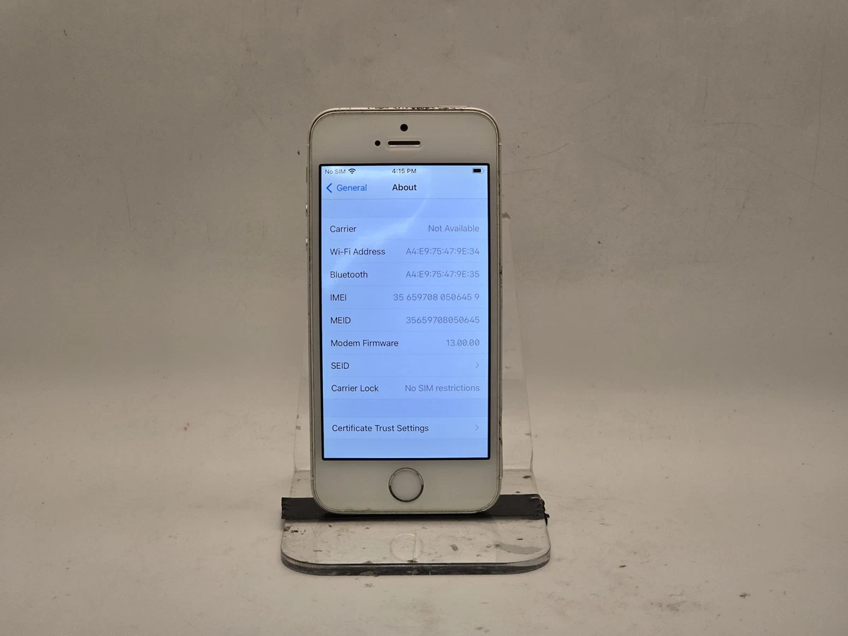 iPhone SE Silver iOS | Updated Sep 2026