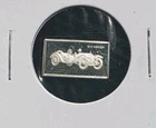 Vintage 1913 Mercer Car - 1.6 Gram .925 Sterling Silver Mini Proof Bar Ingot