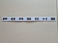 Monogramme coffre noir brillant PORSCHE  911 Cayman Boxster Macan Cayenne Taycan