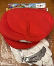 Super Mario Accessories Kit For Cosplay/Halloween