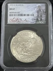Photo of a 1972-S Eisenhower Dollar 40% Silver from an eBay listing that sold on Jul 22, 2026