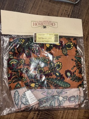 Longaberger Savannah Floral Large Serving Basket Liner #23569310 - NEW