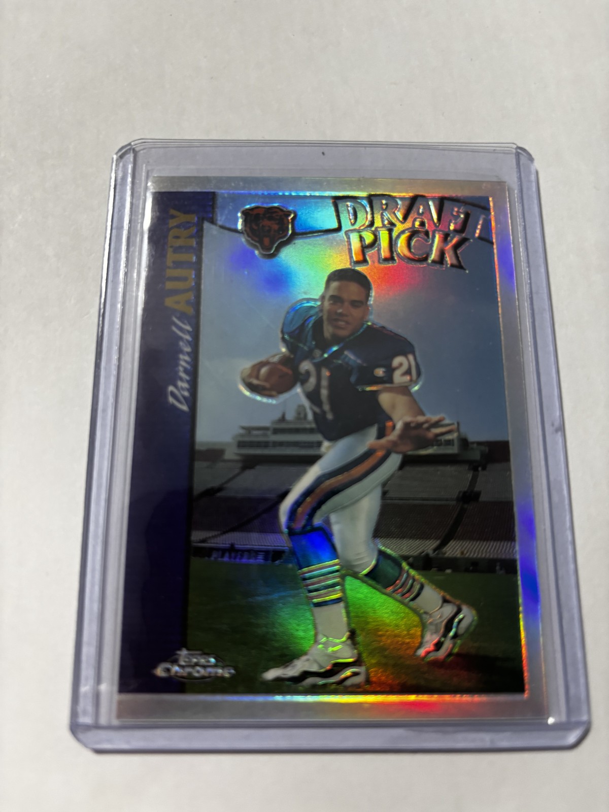 Darnell Autry Topps Chrome #145 Base