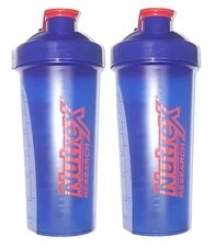 Nutrex Research Protein Bottle 20 Oz. Powder Mixing Shaker - 2 Pack