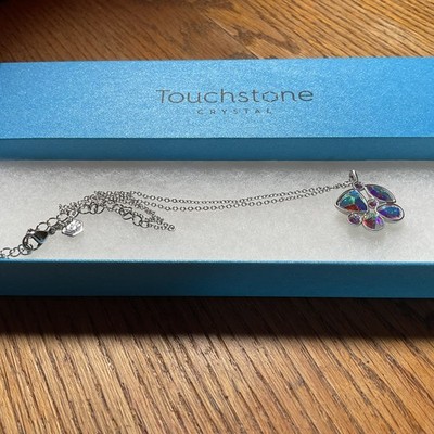 Touchstone Crystal Easy Breezy Necklace NIB