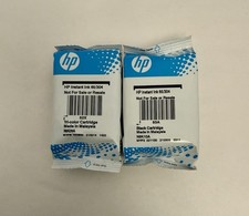 Genuine OEM HP Instant Ink 65/304 Black & Tricolor Cartridges for HP Printer D6.