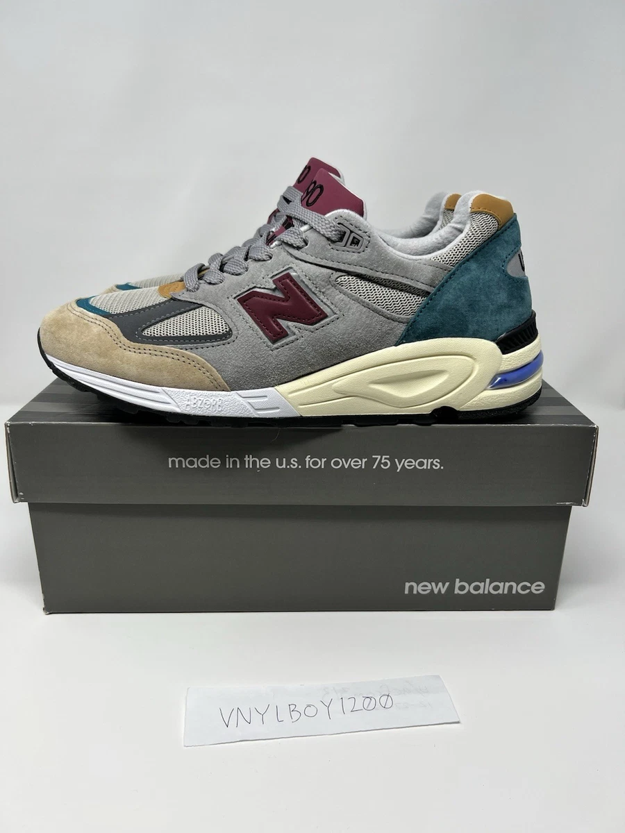 New Balance 990v2 Made in USA Grey Multi for Sale | Authenticity