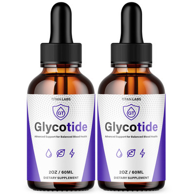 (2 Pack) Glycotide Drops Advanced Blood Support Vitamin Glyco Tide 60 Servings