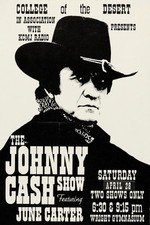 Johnny Cash Show with June Carter Vintage Concert Poster 24x36 Print