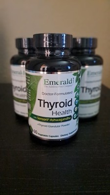 Emerald Laboratories, Thyroid Health, 60 Vegetable Caps FRESH 3-Pack