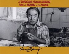 Lino Banfi Foto Autografata Il brigadiere Pasquale Zagaria Signed Photo