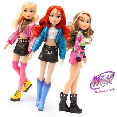 Winx Club Beauty Pop Fashion Doll 2025 - Bloom / Stella / Flora - Official New