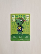 066 Gruff Amiibo Card Series 1 Animal Cros...