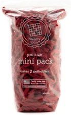 Harrisville Designs Friendly Loom | 10” Pro-Sized Red Potholder Weaving Loops |