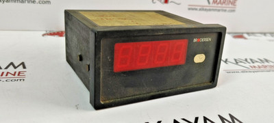 BRODERSEN UDM-20 DIGITAL PANEL METER  (FAST SHIP BY DHL/FEDEX)