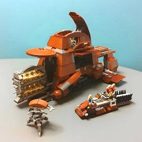 NEW Star Wars Trade Federation MTT 7662 Building Bricks Custom LEGO 100% MOC Set