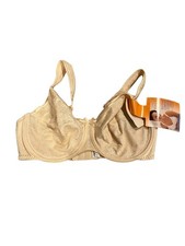 NWT VINTAGE BALI BEYOND BEAUTIFUL 3244 BRA UNDERWIRE BEIGE 36C