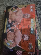 2021 Upper Deck AEW Red Pyro Foil #63 FTR Dax Harwood & Cash Wheeler 