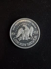 1982 A-Mark Life Liberty Happiness 1 oz Silver Round .999 Fine