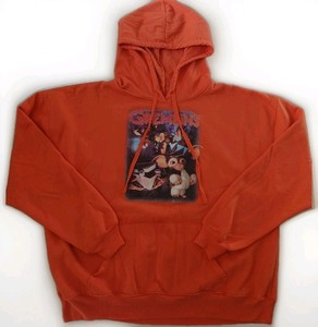 Gremlins Unisex Adult 'Three Rules' Gizmo Hoodie - Black/Red/Brown Pullover With Kangaroo Pocket - View #11