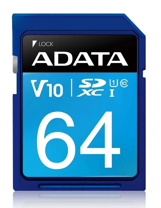 ADATA 64GB SDXC Card UHS-I Class 10 with Adapter Full HD Video Upto 100mbps - Image 2 of 4
