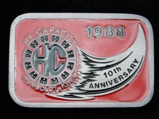 RC13116 *NOS* VINTAGE 1988 **HY-CAPACITY** TRACTOR COMMEMORATIVE BELT BUCKLE