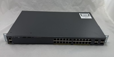 Cisco Catalyst WS-C2960X-24TS-L 24-Port Gigabit Ethernet Switch 4x SFP Excellent