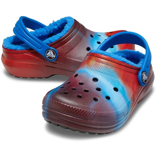 Crocs Kids Classic Lined OOTW Clog | Bright Cobalt | Authentic New - Bild 2 von 6