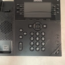 Polycom 2200-48840-025 VVX 450 Corded Telephone - Black