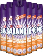 Image of Magic Foam Bathroom Cleaner 600ml Pack of 6 Powerful Active Formula Shine