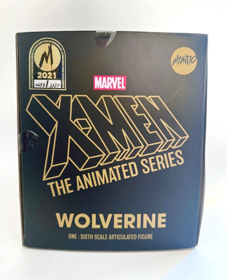 Mondo Marvel X-Men La Serie Animada Wolverine SDCC Edición Limitada 486/3250  Foto 4 de 4
