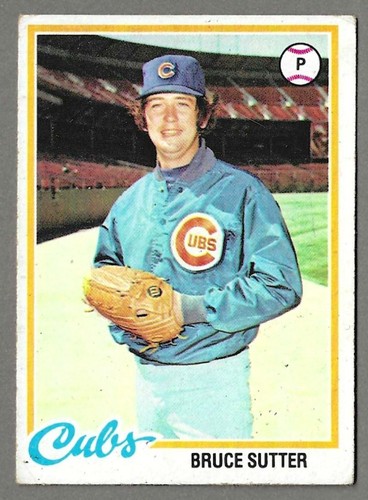 Bruce Sutter #325 1978 Topps card