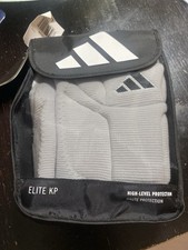 Adidas Elite KP Kneepad High-Level Protection, White/Black, Size Large NEW 