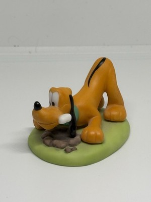 Disney PLUTO Grolier Figur Hund Sammlerstück Disneyana Figur Statue