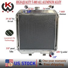 66418-58700 Aluminum Radiator Fits Kubota Tractor Models B1750D B1750OE B2150D