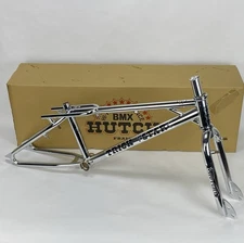 2024 Hutch Trick Star Frame Set 20.5” TT Chrome 4130 CrMo New School BMX New